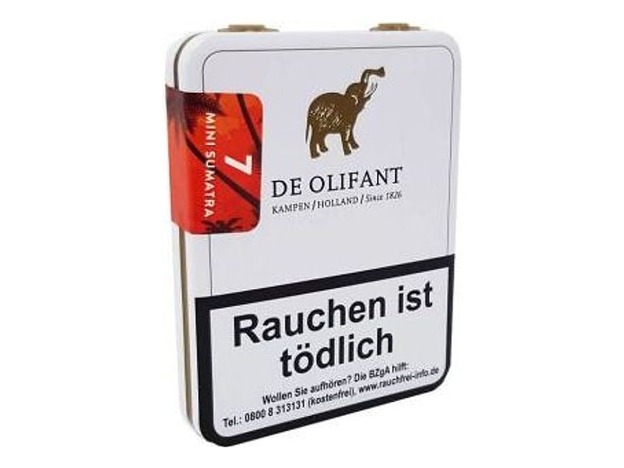 De Olifant Mini Sumatra, Format Cigarillo