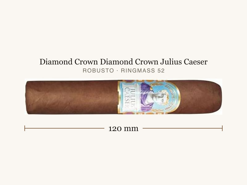 Diamond Crown Diamond Crown Julius Caeser, Maßangaben: Länge 120 mm, Ringmaß 52