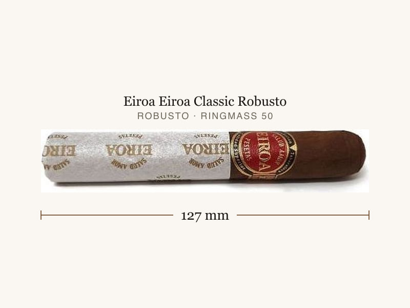 Eiroa Eiroa Classic Robusto, Maßangaben: Länge 127 mm, Ringmaß 50