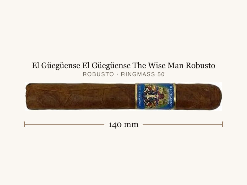 El Güegüense El Güegüense The Wise Man Robusto, Maßangaben: Länge 140 mm, Ringmaß 50