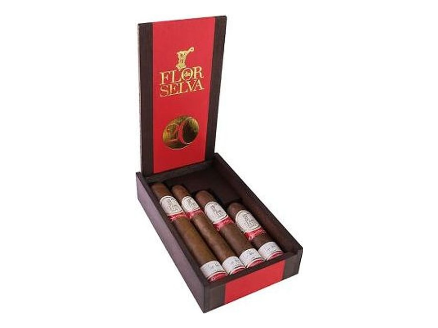 Flor de Selva Sampler Colleción Aniversario No.20, Format Sortiment, Herkunft Honduras