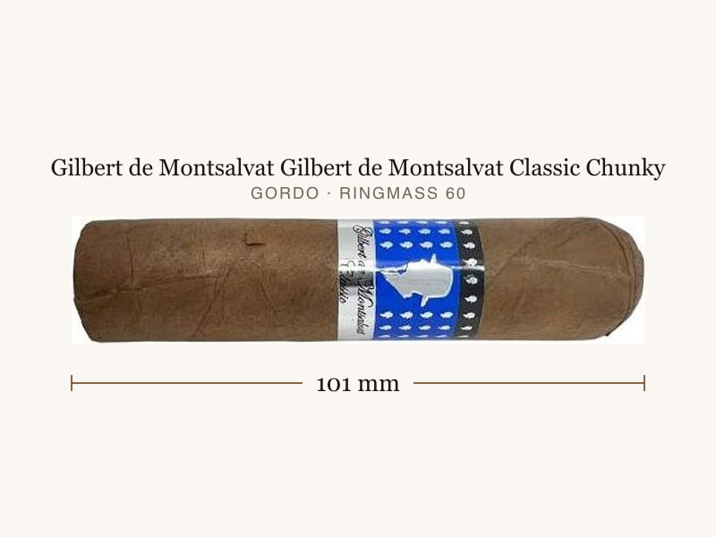 Gilbert de Montsalvat Gilbert de Montsalvat Classic Chunky, Maßangaben: Länge 101 mm, Ringmaß 60