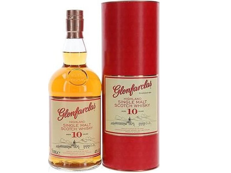 Ohne Marke Glenfarclas Highland Single Malt 10 Years, Detailansicht