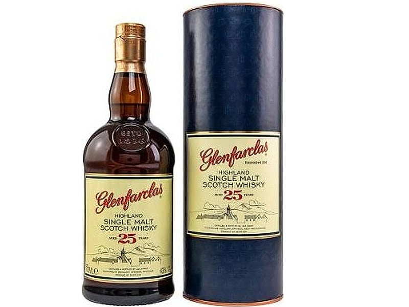 Ohne Marke Glenfarclas Highland Single Malt 25 Years, Detailansicht