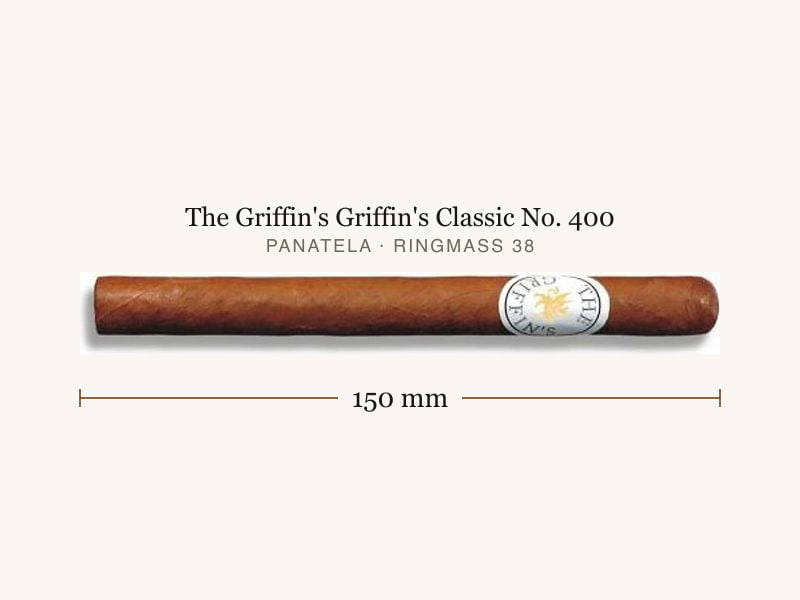 The Griffin's Griffin's Classic No. 400, Maßangaben: Länge 150 mm, Ringmaß 38