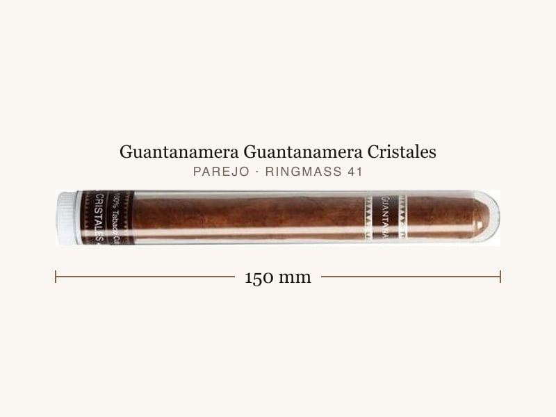 Guantanamera Guantanamera Cristales, Maßangaben: Länge 150 mm, Ringmaß 41