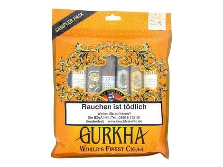 Ansicht 1 von 2 anzeigen: Gurkha Fresh Pack, Format Sortiment, Herkunft Nicaragua