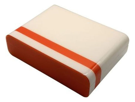 Ansicht 1 von 2 anzeigen: Guy Janot Classic Humidor weiß-orange - 20 Zigarren