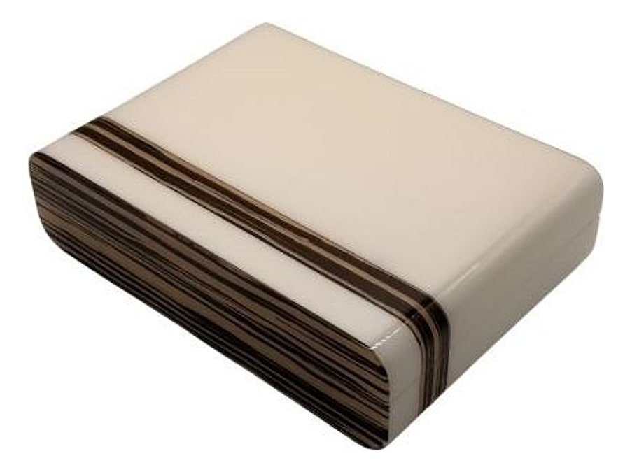 Guy Janot Classic Humidor Zebrano Weiß - 25 Zigarren
