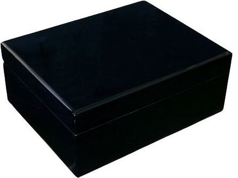 Ohne Marke Guy Janot Humidor Schwarz Piano für 50 Zigarren, Detailansicht
