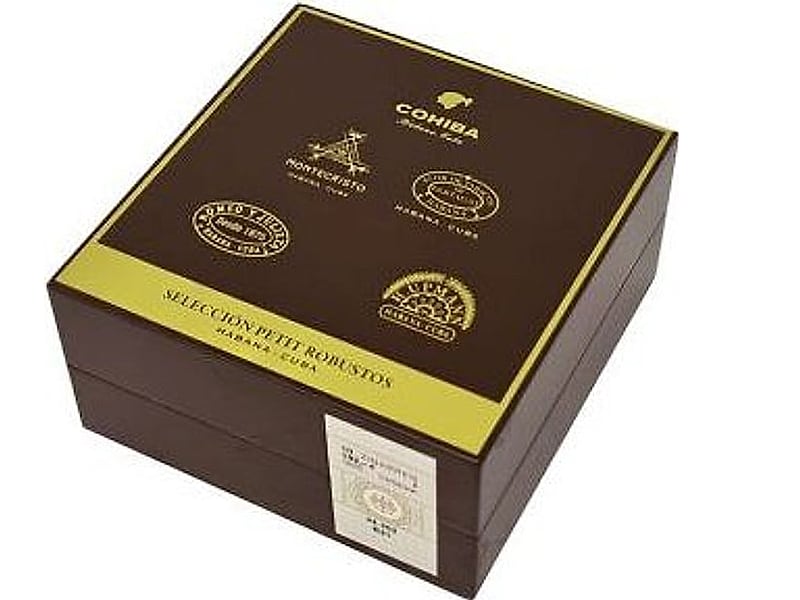 Verschiedene Habanos Selección Petit Robustos, Detailansicht