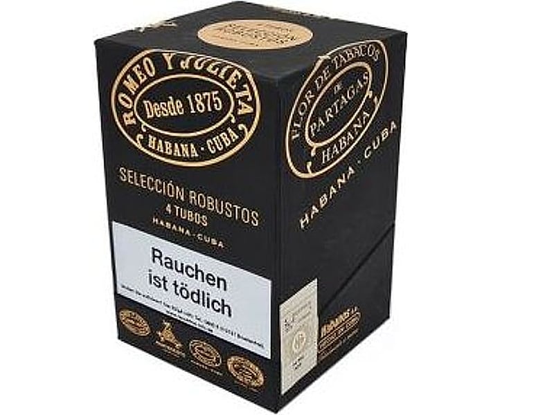Verschiedene Habanos Selección Tubo Sampler 2020, Detailansicht