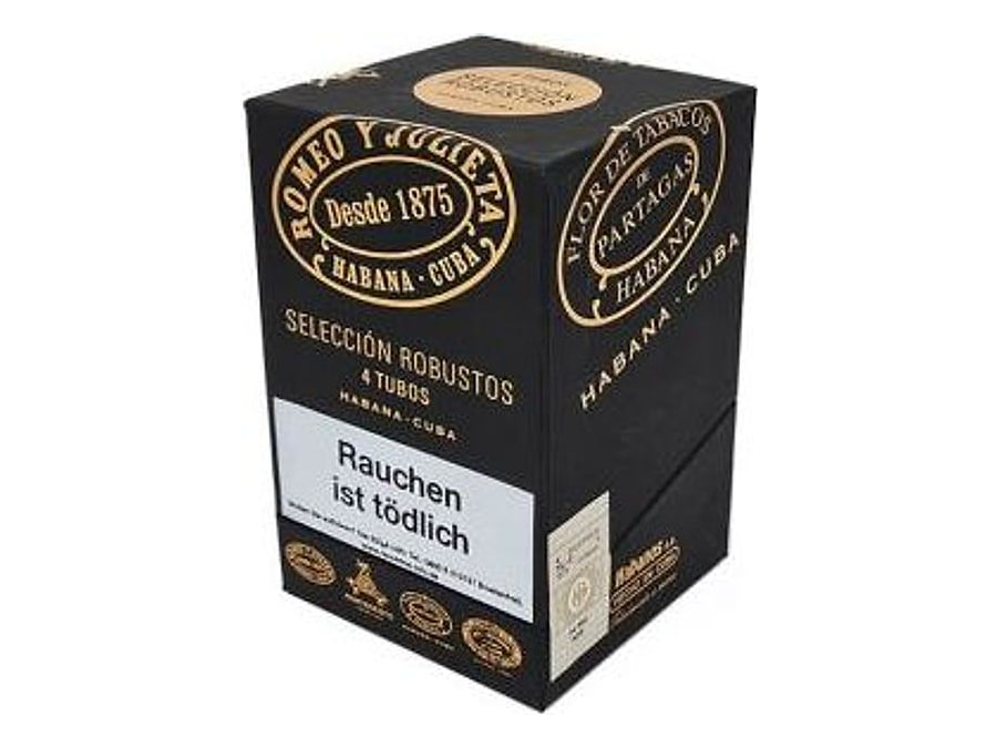 Verschiedene Habanos Selección Tubo Sampler 2020, Format Robusto, Herkunft Kuba