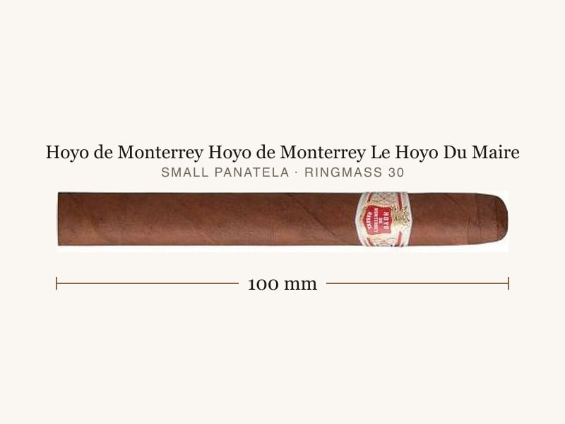 Hoyo de Monterrey Hoyo de Monterrey Le Hoyo Du Maire, Maßangaben: Länge 100 mm, Ringmaß 30