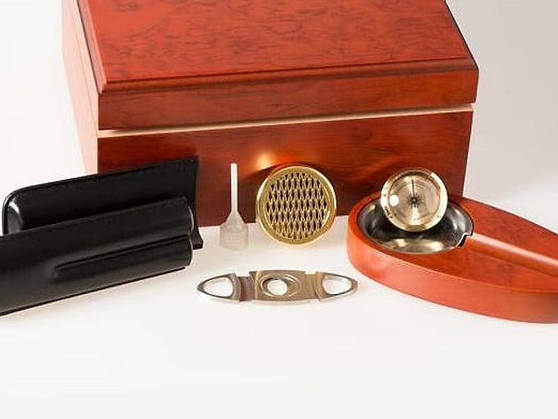 Ohne Marke Humidor Set, Detailansicht