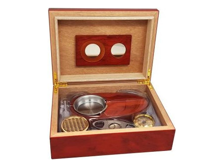 Humidor Set Rosewood