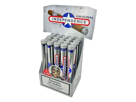 Ansicht 1 von 3 anzeigen: Independence Fine Tubes Silber, Format Corona Gordo, Herkunft Deutschland