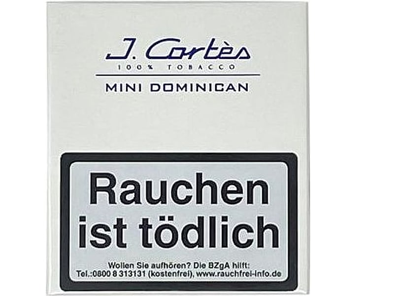 J. Cortes J. Cortès Mini Dominican 20er, Detailansicht