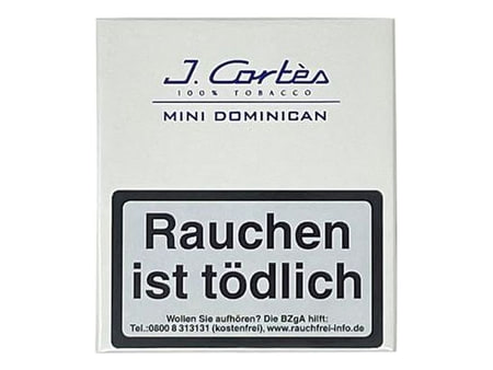 Ansicht 1 von 3 anzeigen: J. Cortes J. Cortès Mini Dominican 20er, Format Cigarillo, Herkunft Dominikanische Republik