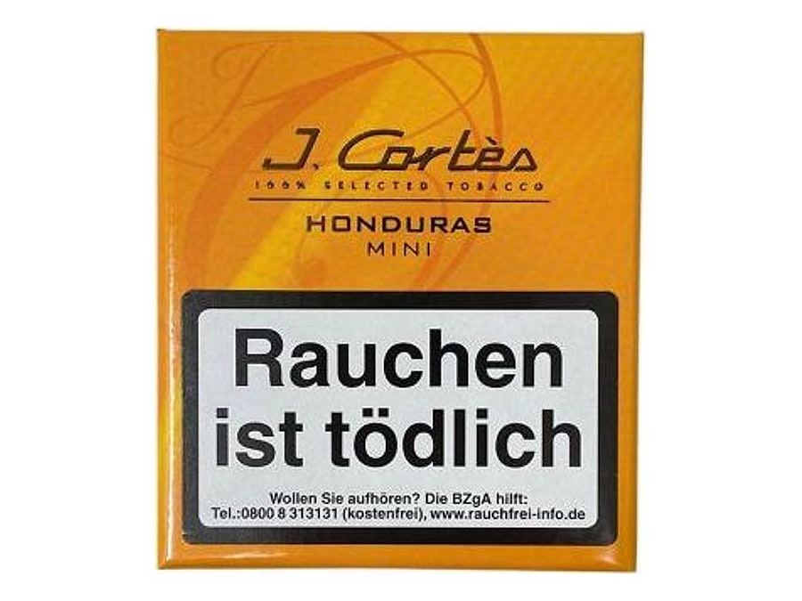 J. Cortes J. Cortès Mini Honduras 20er, Format Cigarillo, Herkunft Dominikanische Republik