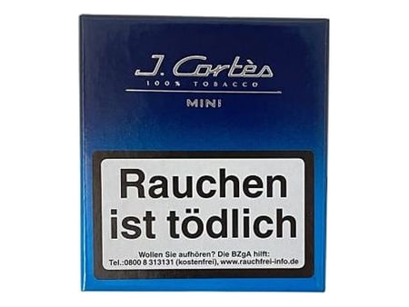 Ansicht 1 von 3 anzeigen: J. Cortes J. Cortès Mini 20er, Format Cigarillo, Herkunft Dominikanische Republik