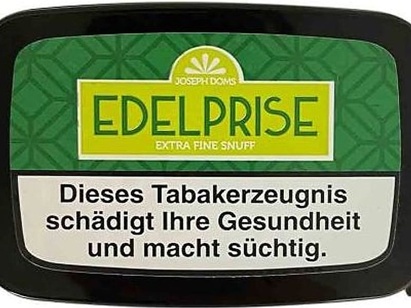 Ohne Marke Joseph Doms Edelprise Extra Fine Snuff, Detailansicht