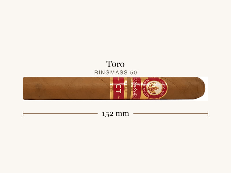 Joya de Nicaragua Joya de Nicaragua Antaño CT Toro, Maßangaben: Länge 152 mm, Ringmaß 50