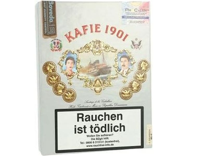 Ohne Marke Kafie 1901 10th Anniversary Toro Sampler, Detailansicht