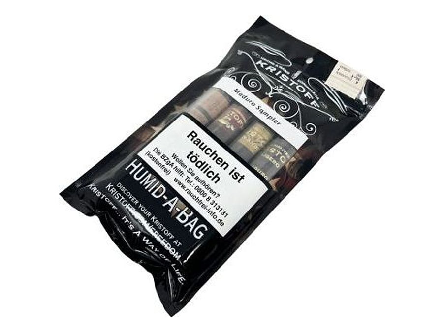 Kristoff Maduro Sampler, Format Robusto, Herkunft Dominikanische Republik