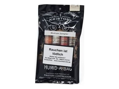 Ansicht 1 von 2 anzeigen: Kristoff Medium Sampler, Format Robusto, Herkunft Dominikanische Republik