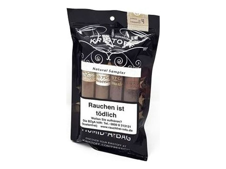 Kristoff Natural Sampler, Format Robusto, Herkunft Nicaragua