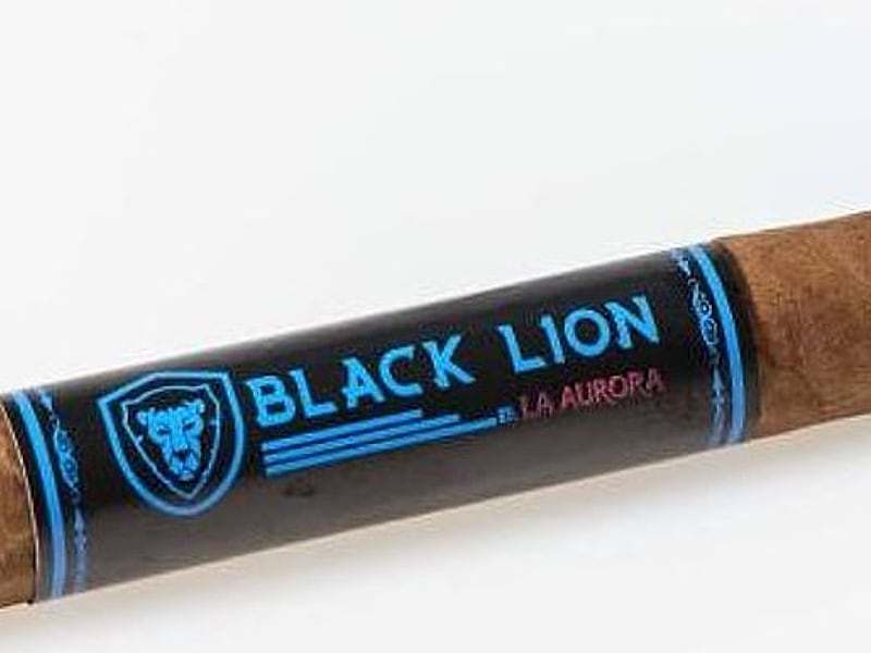 La Aurora La Aurora Black Lion Cameroon Robusto, Detailansicht