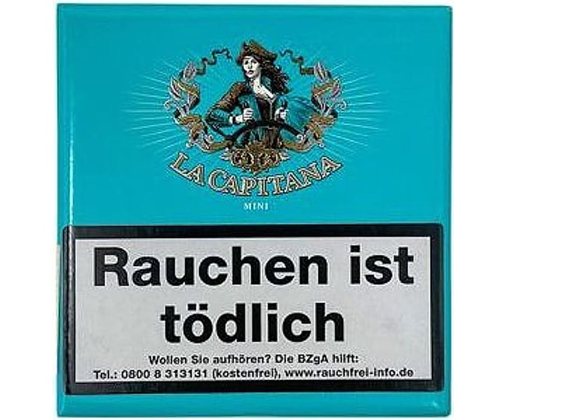 La Capitana La Capitana Mini Cigarillo, Detailansicht