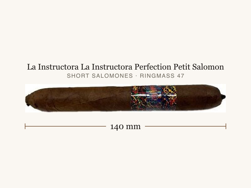 La Instructora La Instructora Perfection Petit Salomon, Maßangaben: Länge 140 mm, Ringmaß 47