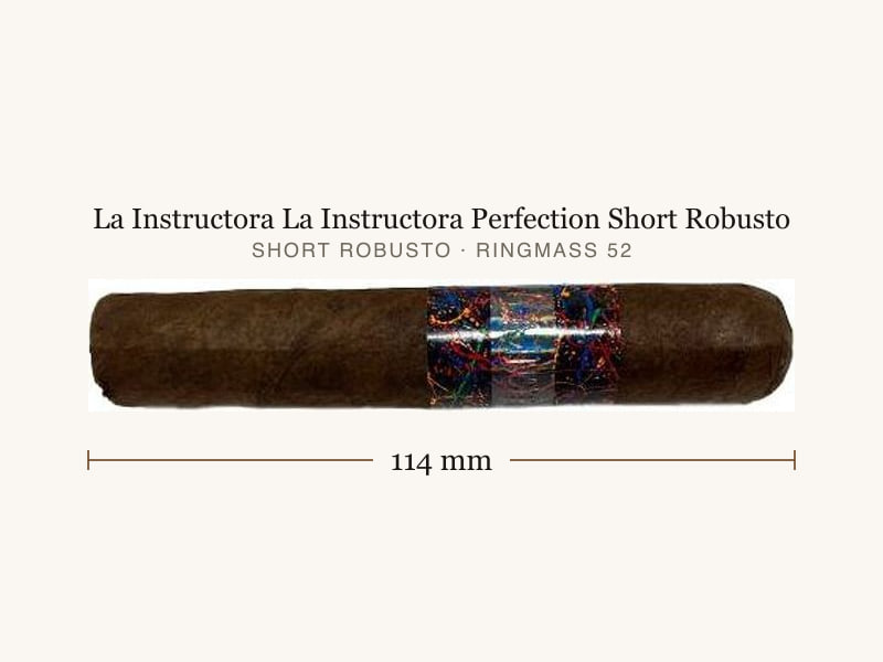 La Instructora La Instructora Perfection Short Robusto, Maßangaben: Länge 114 mm, Ringmaß 52