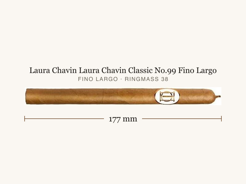 Laura Chavin Laura Chavin Classic No.99 Fino Largo, Maßangaben: Länge 177 mm, Ringmaß 38