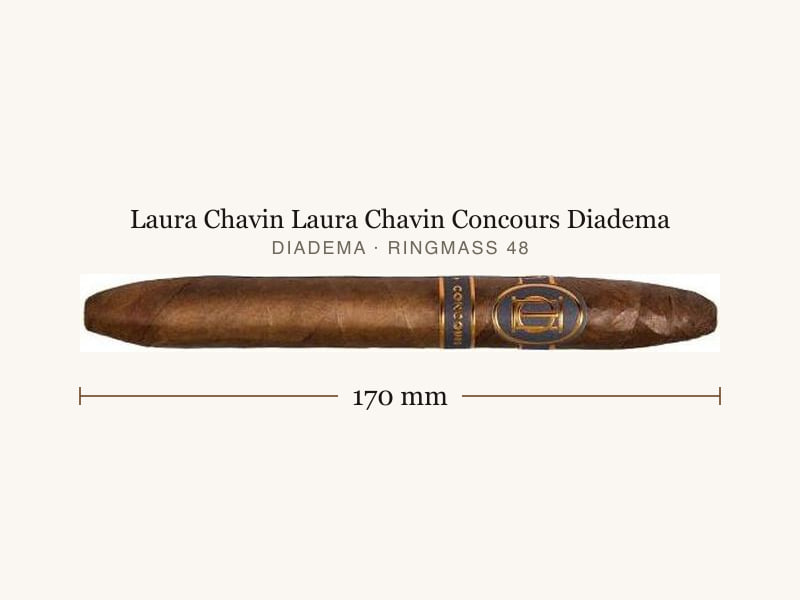 Laura Chavin Laura Chavin Concours Diadema, Maßangaben: Länge 170 mm, Ringmaß 48