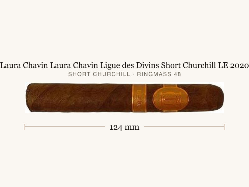 Laura Chavin Laura Chavin Ligue des Divins Short Churchill LE 2020, Maßangaben: Länge 124 mm, Ringmaß 48