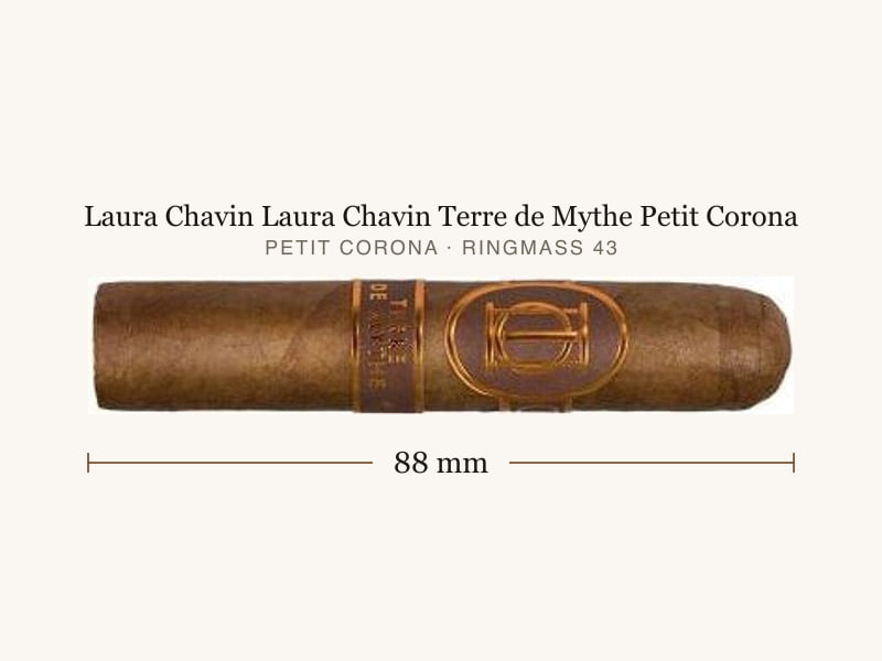 Laura Chavin Laura Chavin Terre de Mythe Petit Corona, Maßangaben: Länge 88 mm, Ringmaß 43
