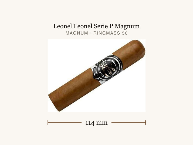 Leonel Leonel Serie P Magnum, Maßangaben: Länge 114 mm, Ringmaß 56