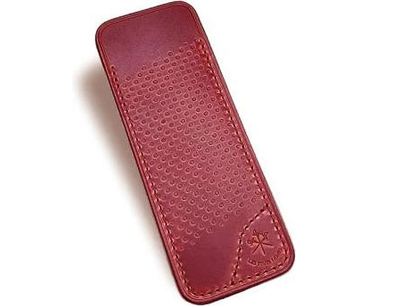 Ohne Marke Les Fines Lames Lederetui Vintage Racing red, Detailansicht