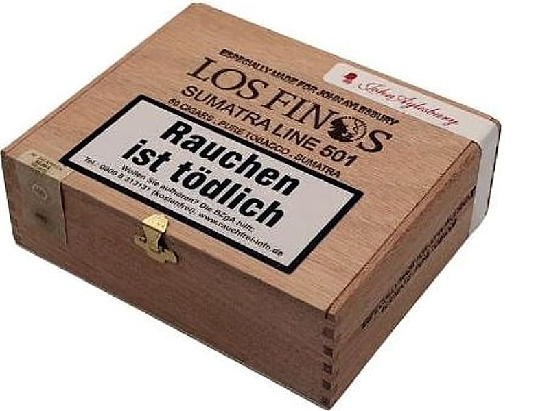 Ohne Marke Los Finos No. 501 Sumatra, Detailansicht