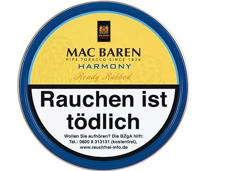 Ohne Marke Mac Baren Harmony, Detailansicht