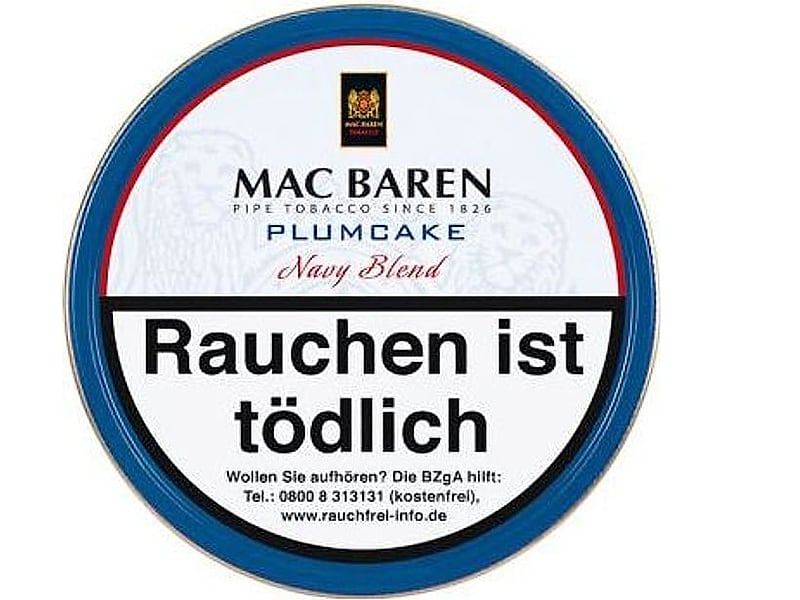 Ohne Marke Mac Baren Plumcake, Detailansicht