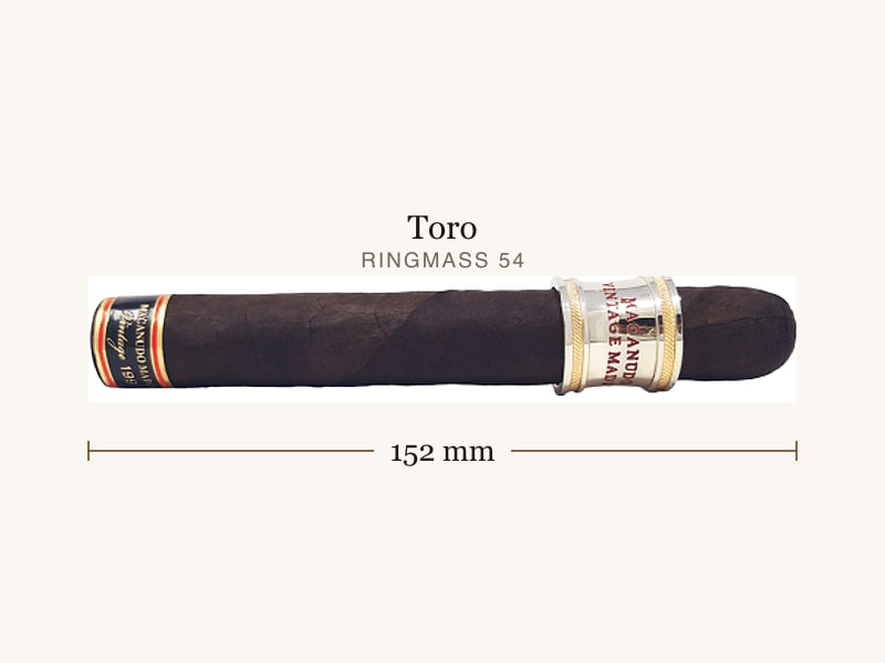 Macanudo Macanudo Vintage 1997 Toro, Maßangaben: Länge 152 mm, Ringmaß 54