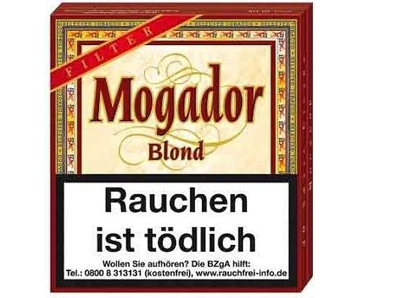 Villiger Mogador Blond, Detailansicht