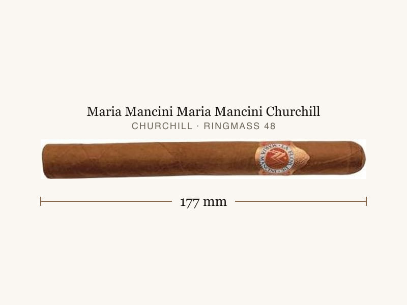Maria Mancini Maria Mancini Churchill, Maßangaben: Länge 177 mm, Ringmaß 48