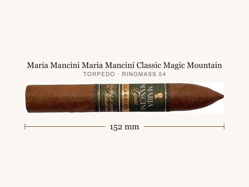 Maria Mancini Maria Mancini Classic Magic Mountain, Maßangaben: Länge 152 mm, Ringmaß 54