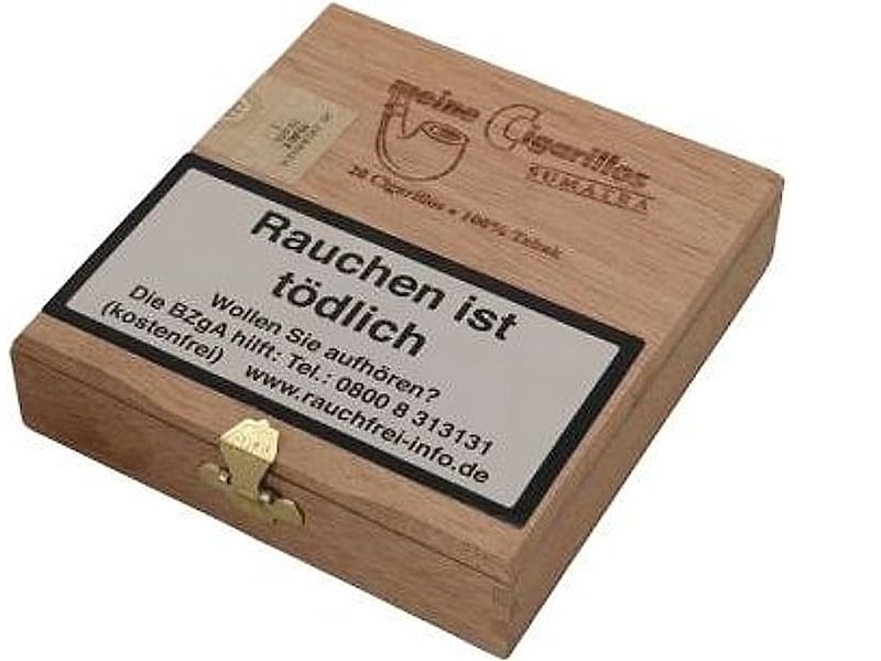 Meine Meine Cigarillos Sumatra, Detailansicht