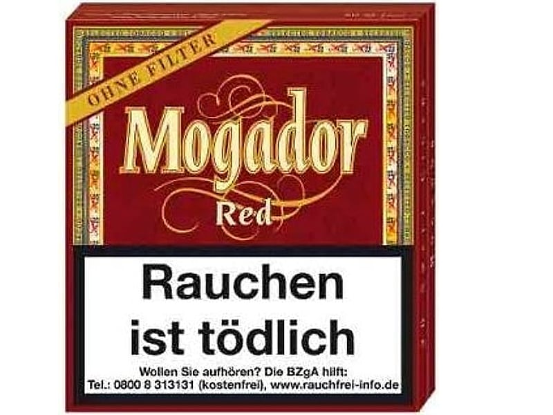 Villiger Mogador Red, Detailansicht